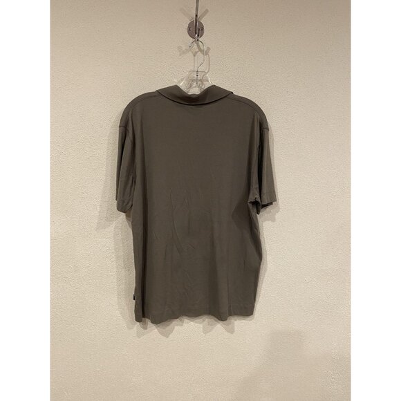 Hugo Boss Polo Shirt Mens XL Gray Regular Fit Verona 02 Made Turkey Minimalist - Picture 5 of 5